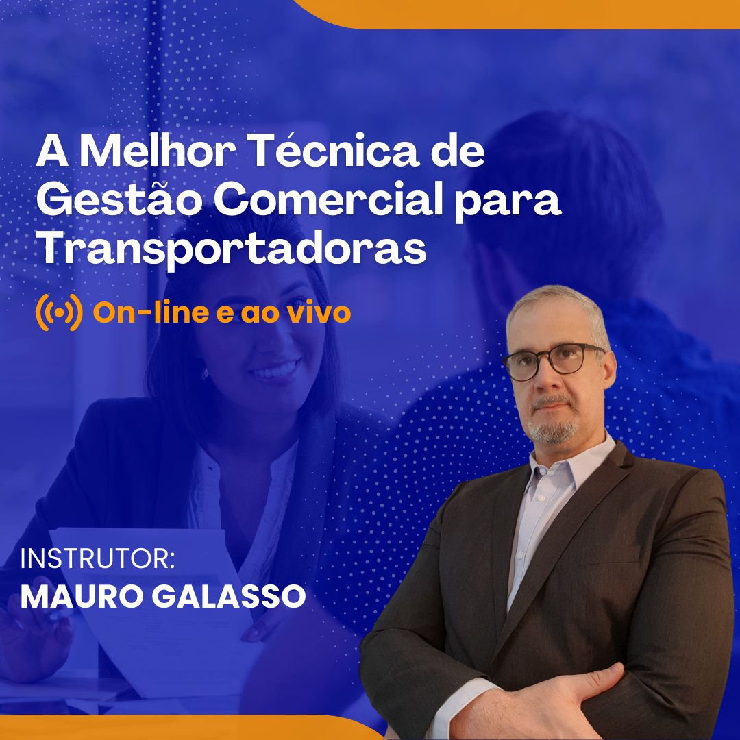 A Melhor Técnica de Gestão Comercial para Transportadoras - Online e Ao Vivo