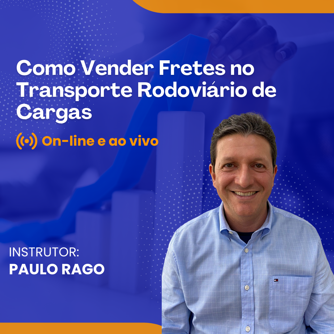 Como Vender Fretes no Transporte Rodoviário de Cargas  – Online e Ao Vivo