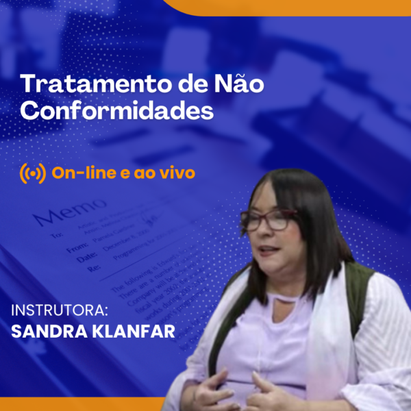 Tratamento de Não Conformidades - Online e Ao Vivo